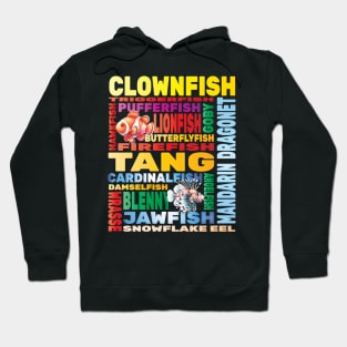 Saltwater Fish Tank Aquarium Hobbyist Fishkeeping Aquarist Hoodie